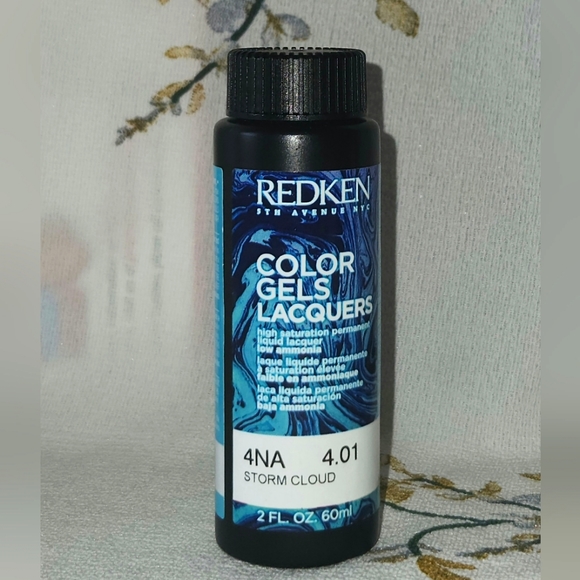 Redken Color Gels Lacquers (High Saturation Permanent Lacquer) 4NA Storm Cloud - Picture 3 of 3